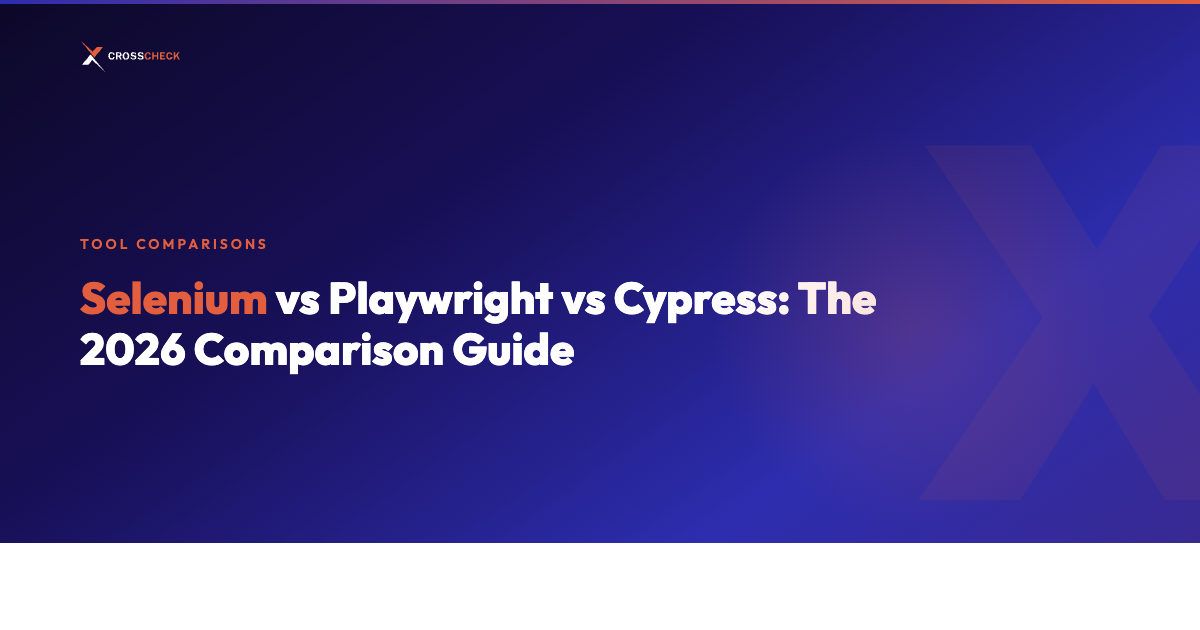 Selenium vs Playwright vs Cypress: The 2026 Comparison Guide