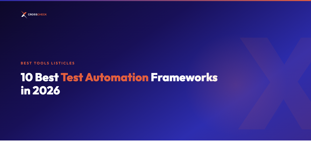 10 Best Test Automation Frameworks in 2026